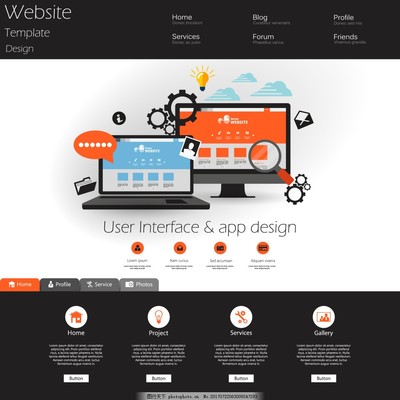 扁平科技 簡約美學驅動下的現代計算機網絡工程企業網頁設計